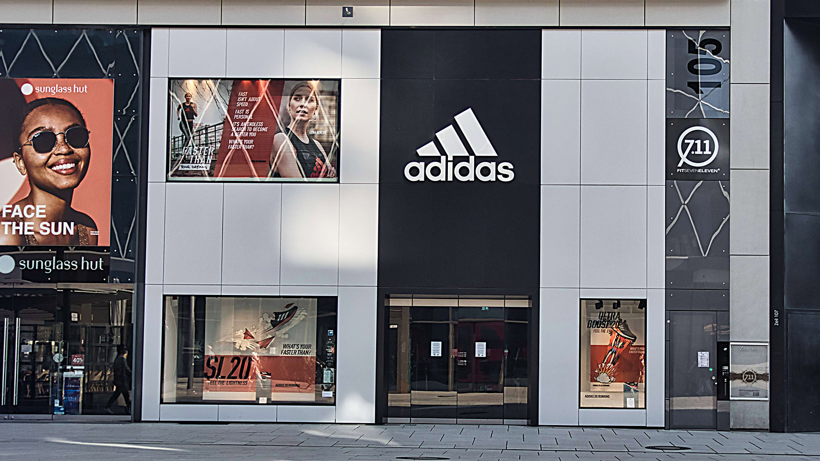 Adidas startet durch